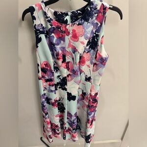 DKNY Floral Work Dress Size 8